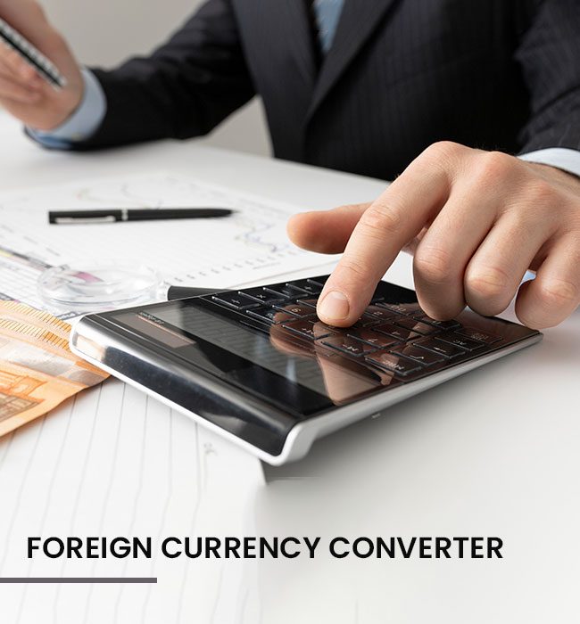 Foreign currency converter tool