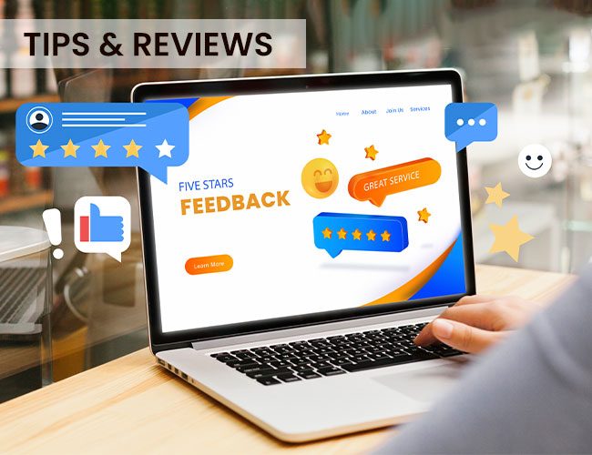 Tips and reviews product